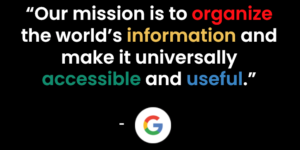 Google Mission Statement