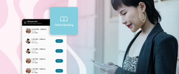 Online Booking in Salon Software