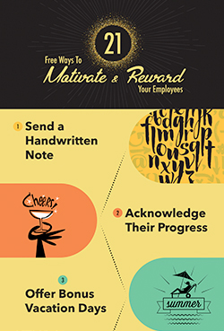 21 Free Ways to Motivate and Reward Employees