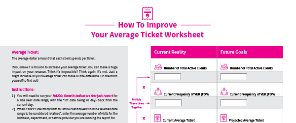 Related thumb: How To Improve Your Average Ticket Worksheet